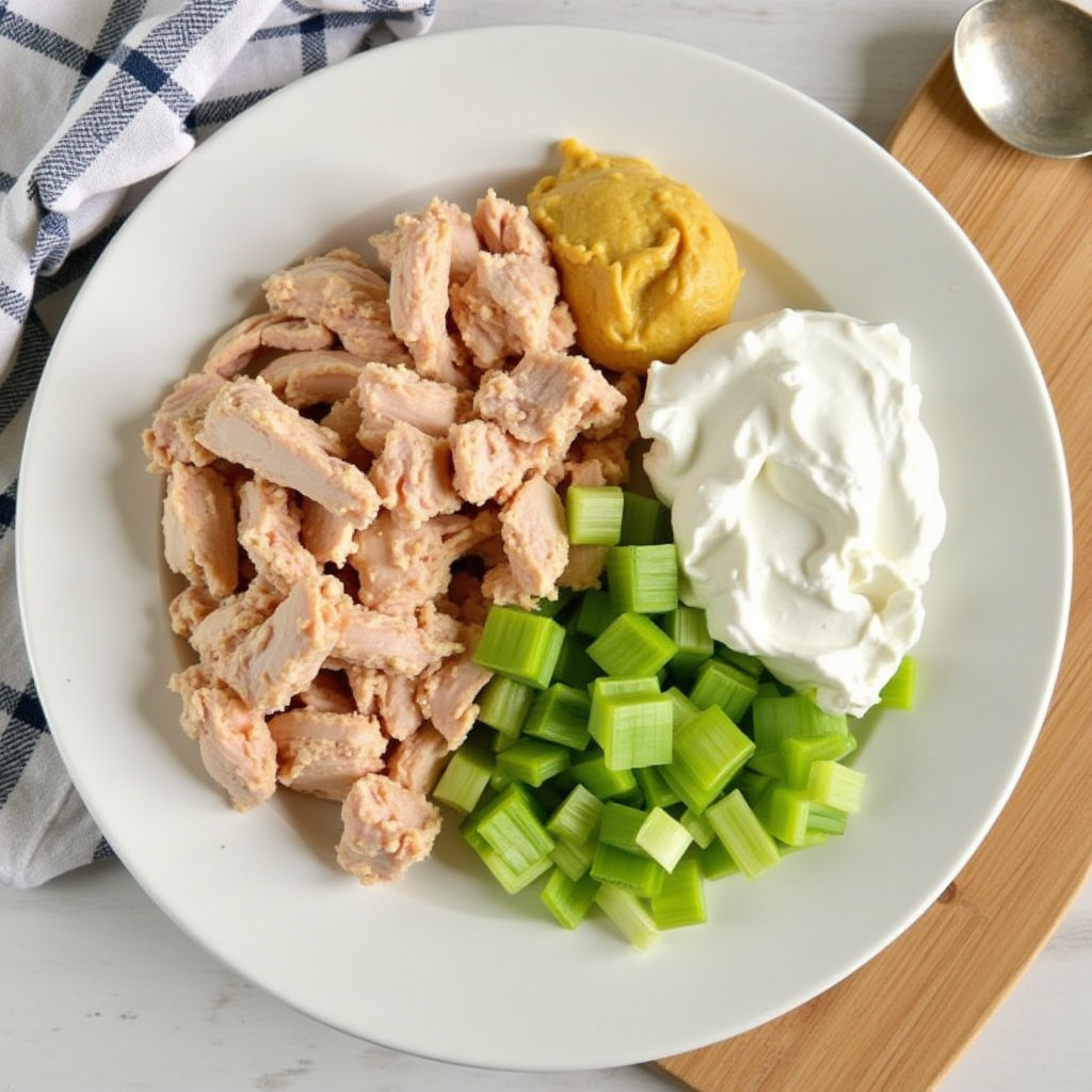 4-ingredient chicken salad