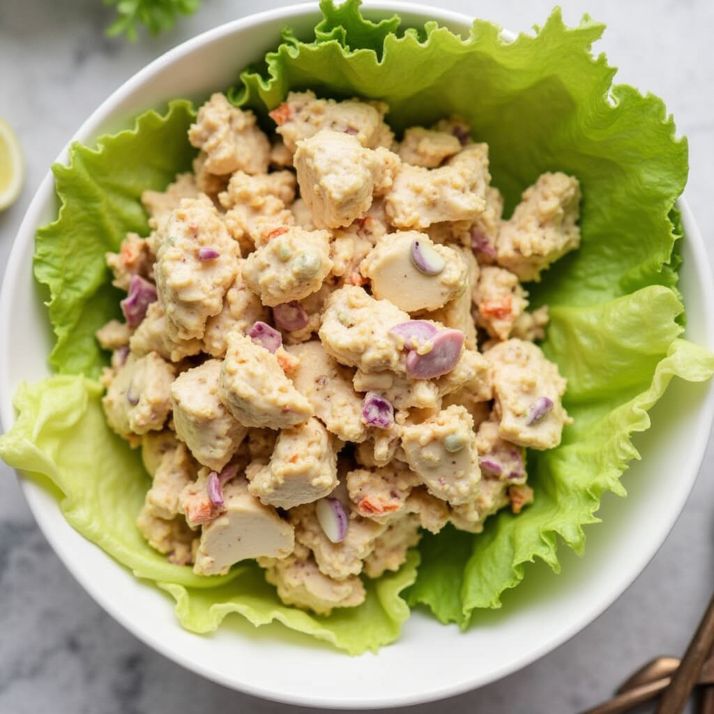 4-ingredient chicken salad