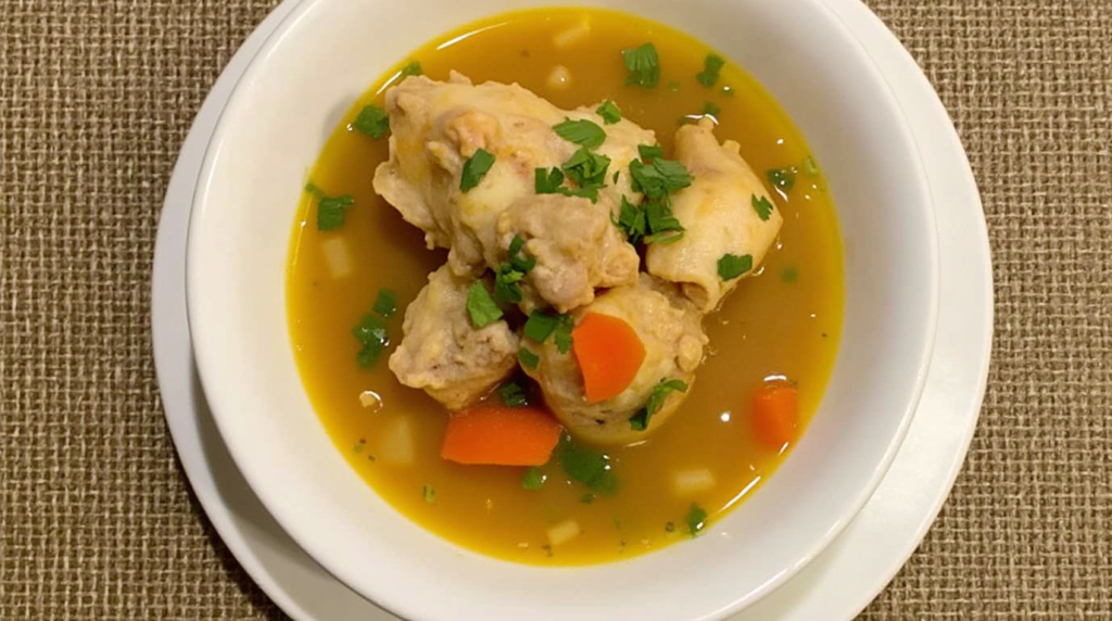 Chicken leg soup made easy