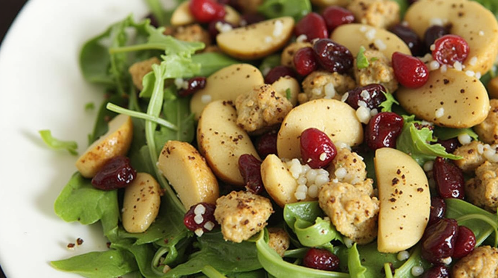 asian chicken cranberry salad