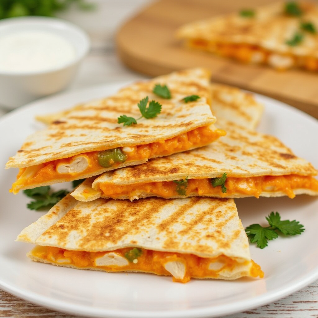 buffalo chicken quesadilla recipe